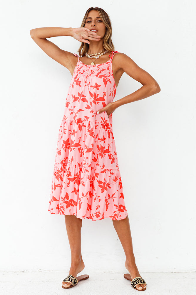 Azalea Springs Midi Dress